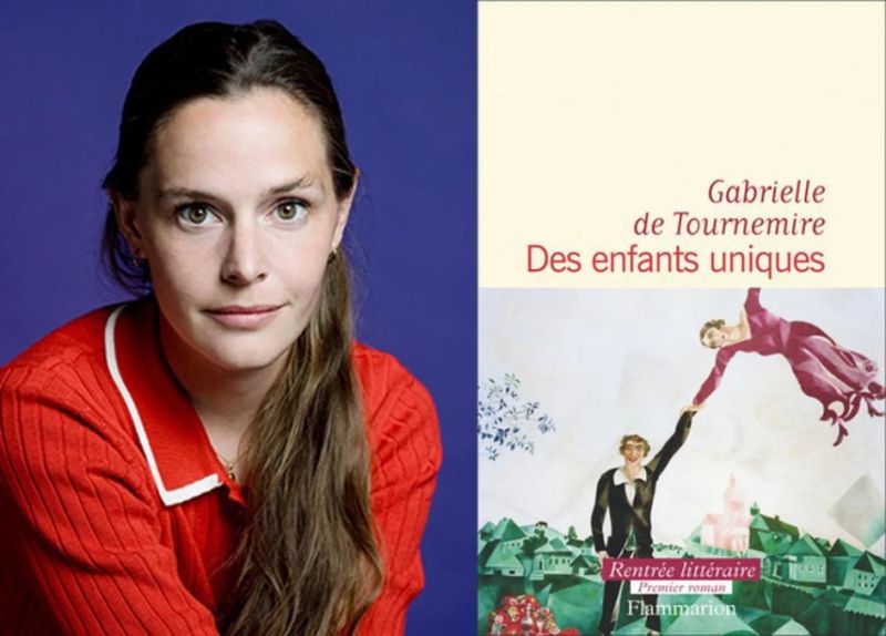 Couverture du livre Des enfants uniques de Gabrielle de Tournemire et Photo d el'autrice
